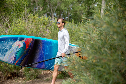 Ionic All Water - Teal Wave - 11'0 Inflatable Paddle Board Package - Mountain Cultures