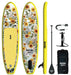 Ionic Yoga - Yellow Lotus - 10'6 Inflatable Paddle Board Package - Mountain Cultures