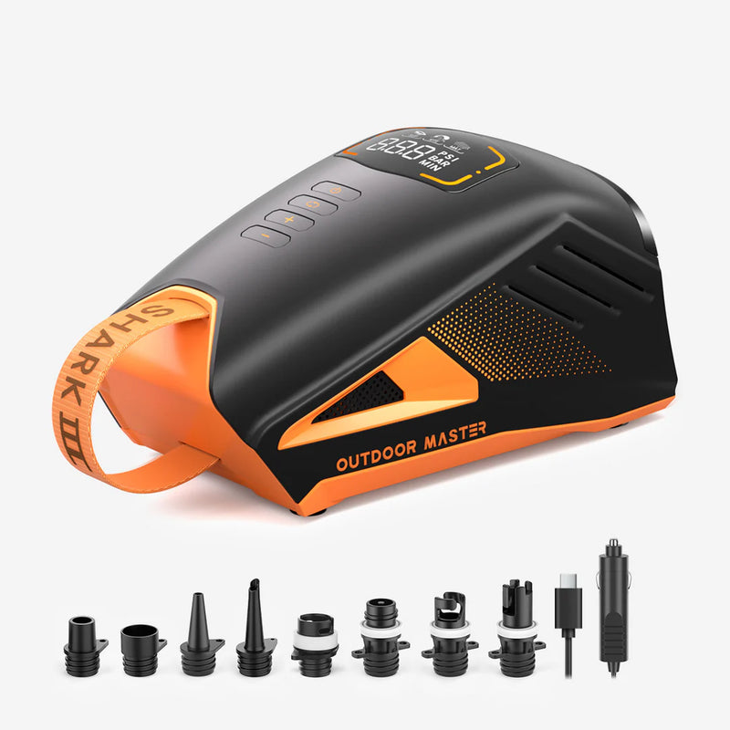 Outdoor Master Shark III Electric Rechargeable SUP Pump