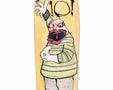 101 Natas Sock Puppet R7 Slick 9.625’’ Skateboard Deck - 8’’ - Skateboards