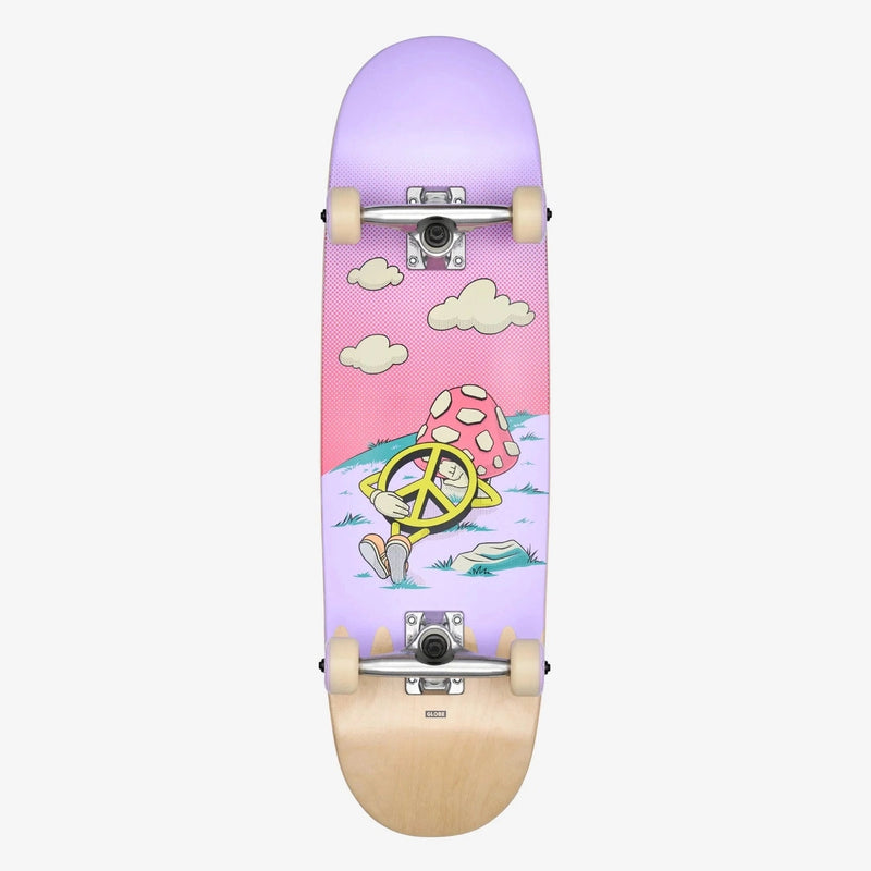 Globe Kids Wide 8.25 -  Peace Man Mid Skateboard Complete