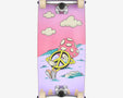 Globe Kids Wide 8.25 -  Peace Man Mid Skateboard Complete