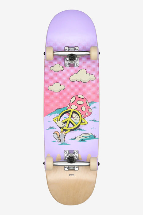 Globe Kids Wide 8.25 -  Peace Man Mid Skateboard Complete