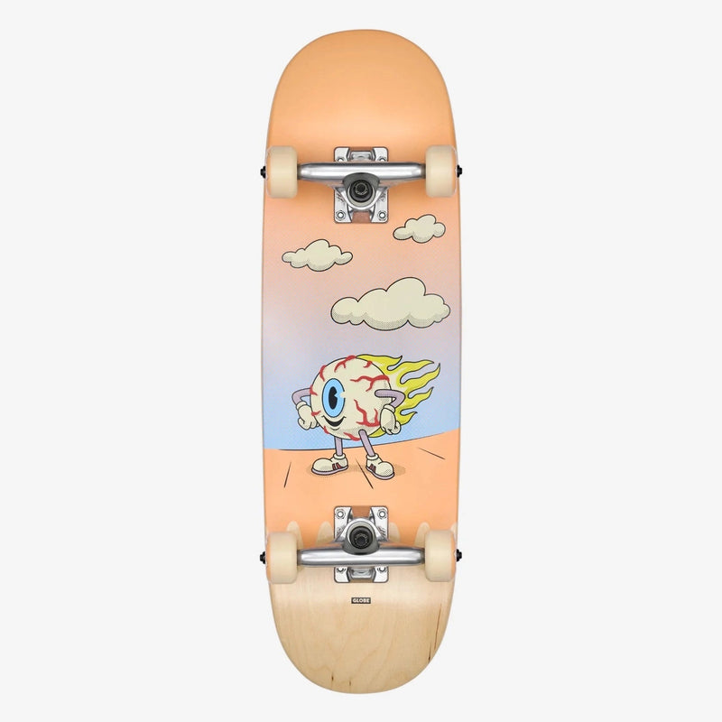 GLOBE KIDS WIDE MINI COMPLETE 7.9" - FLAMING EYE