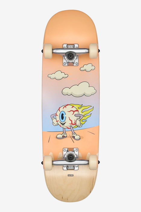 GLOBE KIDS WIDE MINI COMPLETE 7.9" - FLAMING EYE