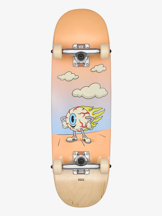 GLOBE KIDS WIDE MINI COMPLETE 7.9" - FLAMING EYE