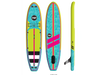 11'0" Yacht Hopper - Turq/Pink/Yellow 2024 - Mountain Cultures