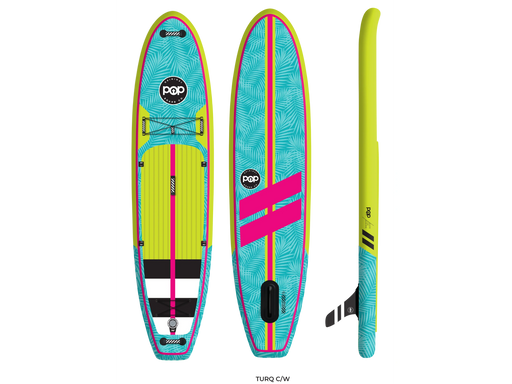 11'0" Yacht Hopper - Turq/Pink/Yellow 2024 - Mountain Cultures