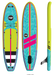 11'0" Yacht Hopper - Turq/Pink/Yellow 2024 - Mountain Cultures