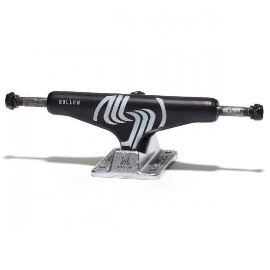 SILVER TRUCKS - M-CLS HOLLOW BLACK SKATEBOARD TRUCKS (8)