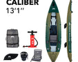 Aqua Marina - Caliber Angling/Fishing Kayak 1/2 Person