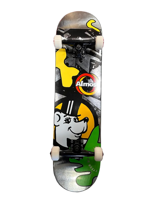 Almost Bowerbank Silver Lining R7 8" Complete Skateboard