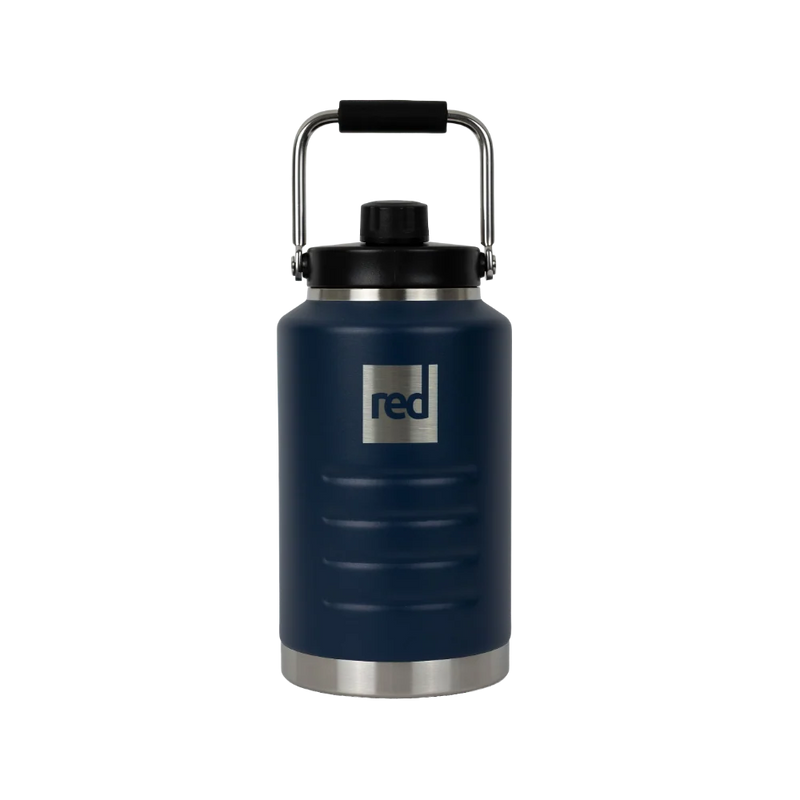 Red Insulated Stainless Steel Canteen Bottle 2 L