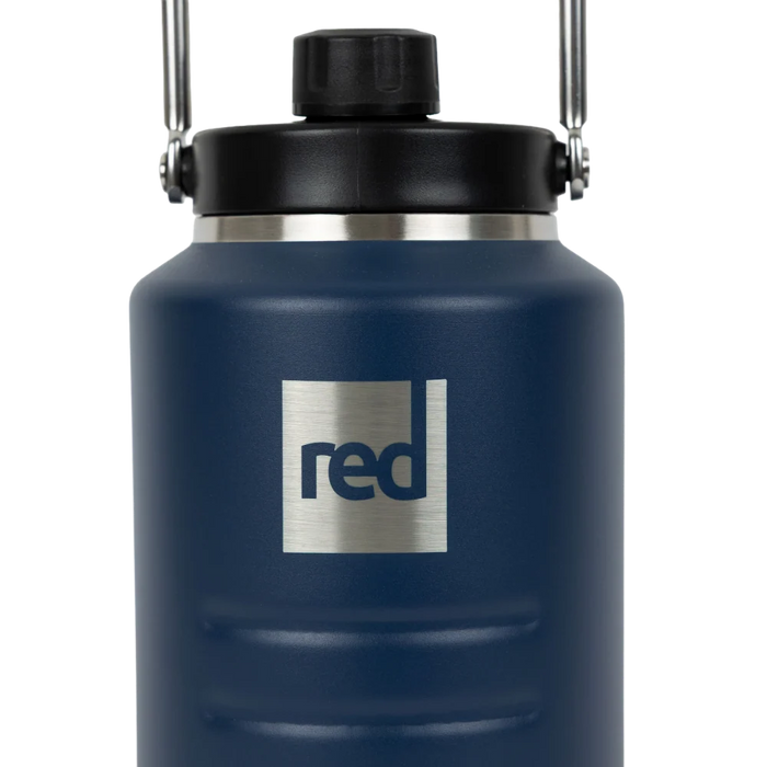 Red Insulated Stainless Steel Canteen Bottle 2 L