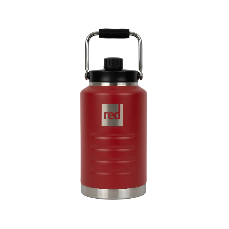Red Insulated Stainless Steel Canteen Bottle 2 L