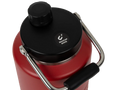 Red Insulated Stainless Steel Canteen Bottle 2 L