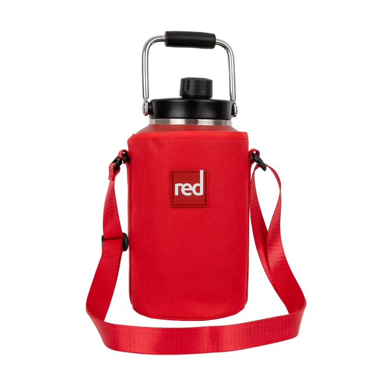 Red Insulated Stainless Steel Canteen Bottle 2 L