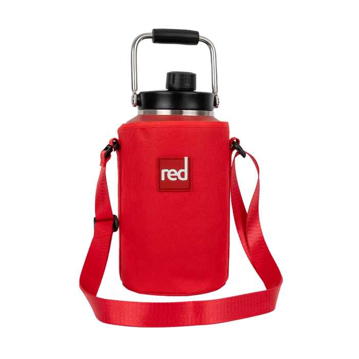 Red Insulated Stainless Steel Canteen Bottle 2 L