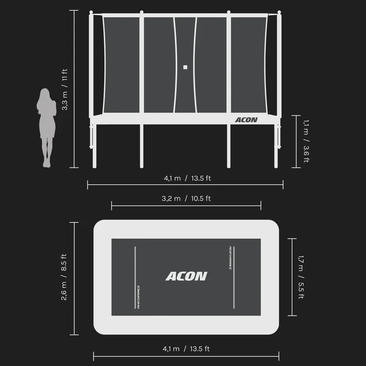 Acon Air 13 Ft HD Pro Performance Trampoline