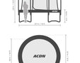 Acon Air 12 Ft Round Trampoline Gen 2.0