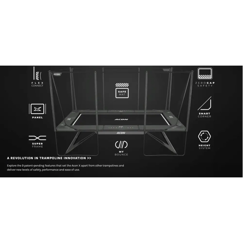 Acon X Trampoline - 17 Ft - Trampolines