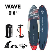 Aqua Marina - 2022 Wave 8’ 8’’ Surf Inflatable Stand Up Paddle Board (isup) - SUP Inflatable Boards