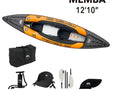 Aqua Marina - Memba 390 - Heavy Duty Kayak - 2 Person - Inflatable Kayak/Canoe