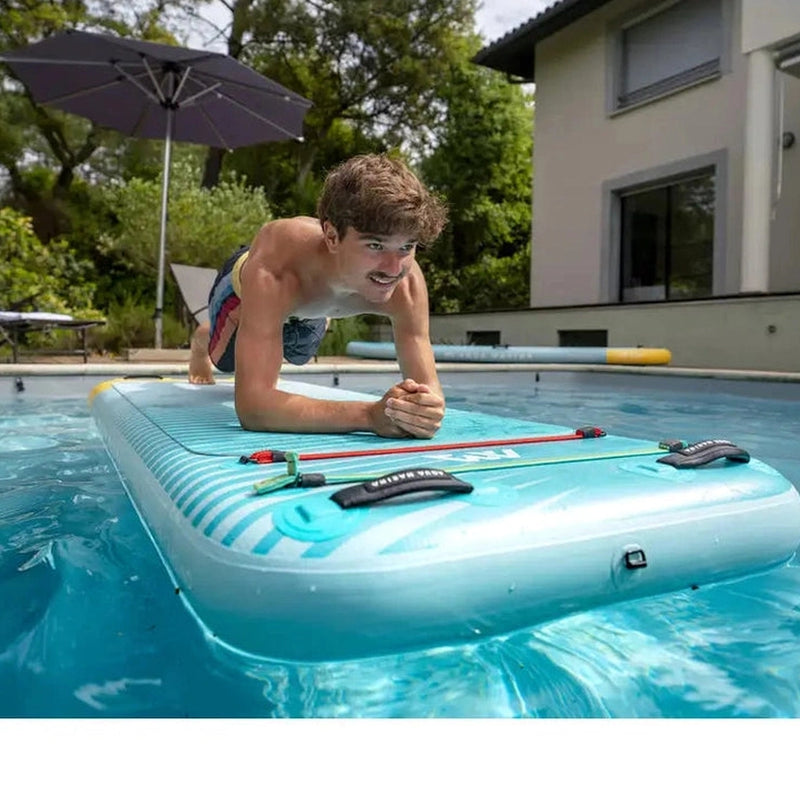Aqua Marina - Peace 8’2’’ Inflatable Fitness Mat W/carry Strap - SUP Inflatable Boards
