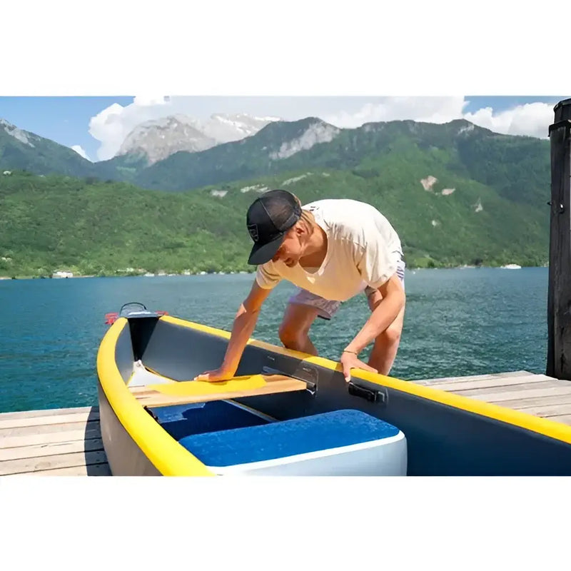 Aqua Marina - Tomahawk Air-C 478 - 3 Person Canoe - Inflatable Kayak/Canoe