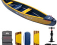 Aqua Marina - Tomahawk Air-C 478 - 3 Person Canoe - Inflatable Kayak/Canoe