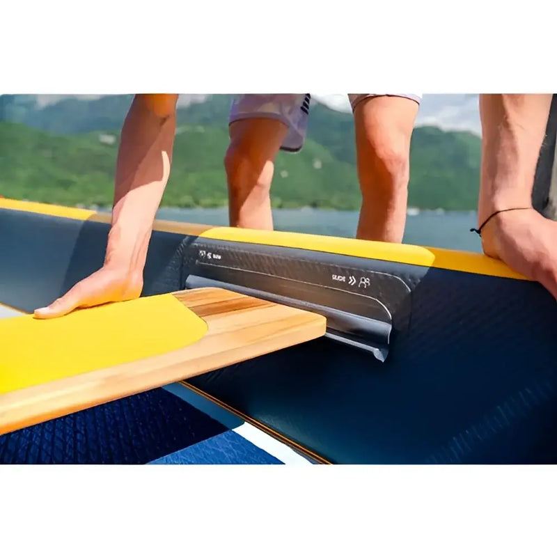Aqua Marina - Tomahawk Air-C 478 - 3 Person Canoe - Inflatable Kayak/Canoe