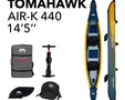 Aqua Marina - Tomahawk Air-K 440 - 2 Person Kayak - Inflatable Kayak/Canoe