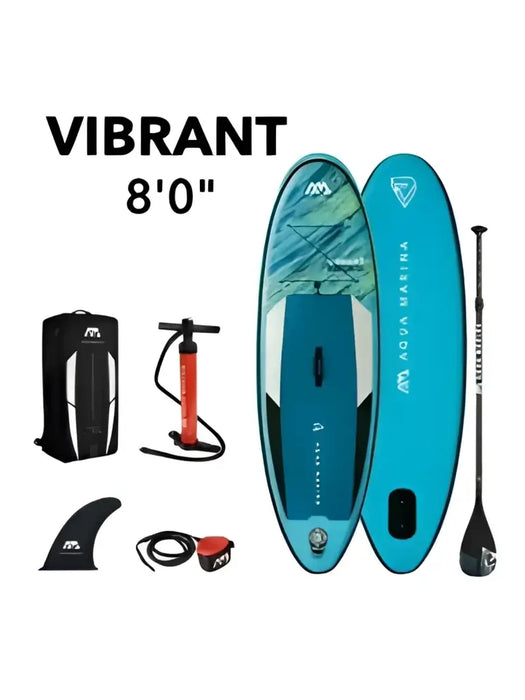Aqua Marina - Vibrant - 8'0 - Youth Stand Up — Mountain Cultures