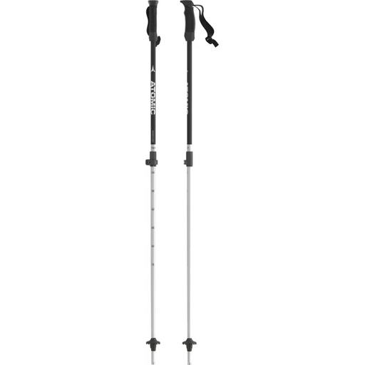 Atomic AMT JR Telescopic Ski Poles - Black - Ski Poles