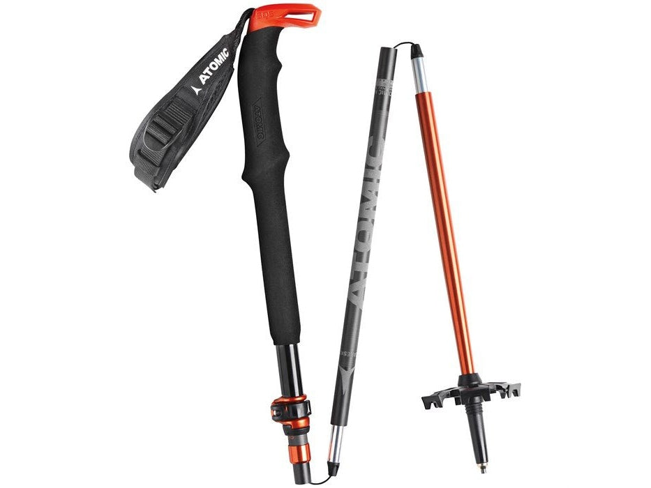 Atomic BCT Mountaineering Carbon SQS Adjustable Ski Poles - Mountain Cultures