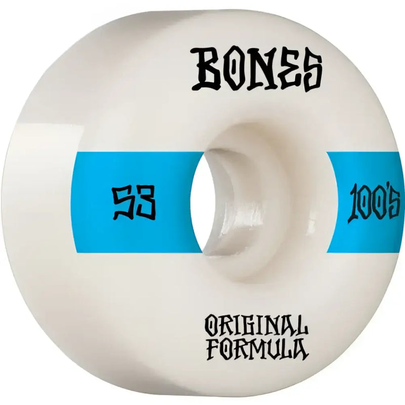 BONES PRICE POINT WHEELS - V4 WIDES 100’S (53) - Skateboard Accessories