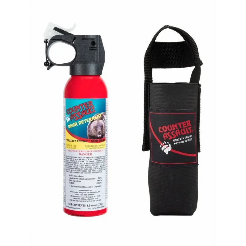 Counter Assault Bear Deterrent with Belt Holster - Mountain Cultures