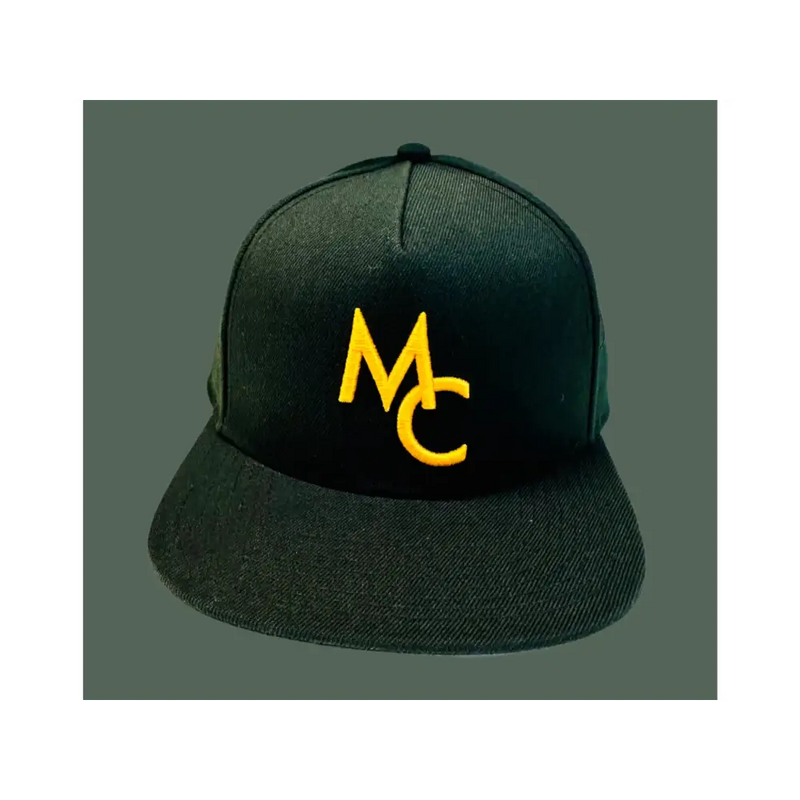 Cultures Snap Back Hat - BLACK MC LOGO / REGULAR FIT - Ball Caps