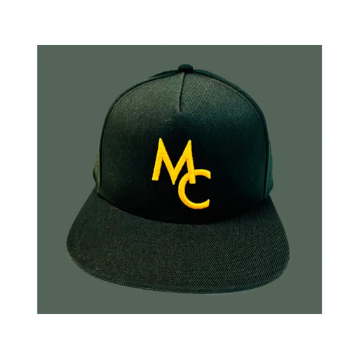 Cultures Snap Back Hat - BLACK MC LOGO / REGULAR FIT - Ball Caps