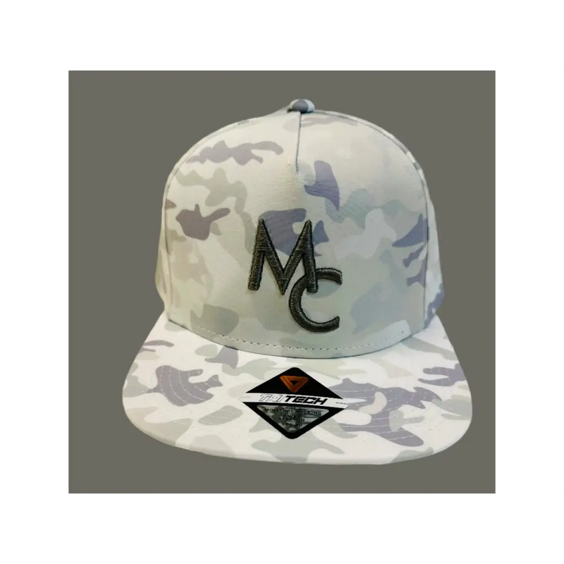 Cultures Snap Back Hat - WHITE CAMO MC LOGO / REGULAR FIT - Ball Caps