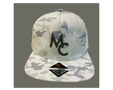 Cultures Snap Back Hat - WHITE CAMO MC LOGO / REGULAR FIT - Ball Caps