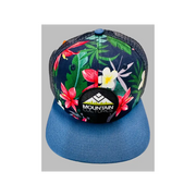 Cultures Snap Back Trucker Hats - Regular / Blue Hawaiian - Ball Caps