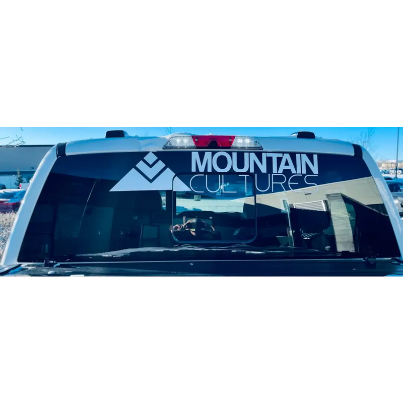 Mountain Cultures Vehicle Sticker - Mountain Cultures