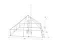 Esker Classic 12x12 Winter Hot Tent - Mountain Cultures