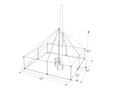Esker Classic 2 10x10 Winter Hot Tent - Mountain Cultures