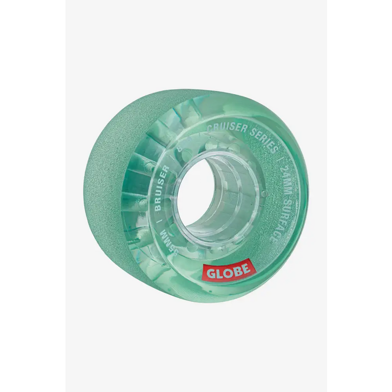 Globe Bruiser Skateboard Wheel - 55mm / Aqua - Skateboard Accessories