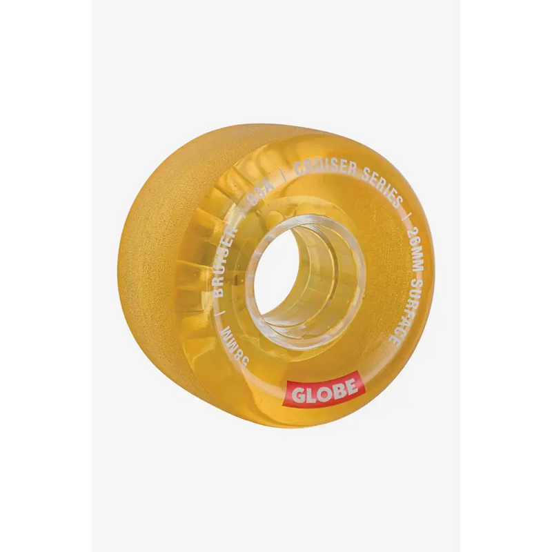 Globe Bruiser Skateboard Wheel - 55mm / Honey - Skateboard Accessories