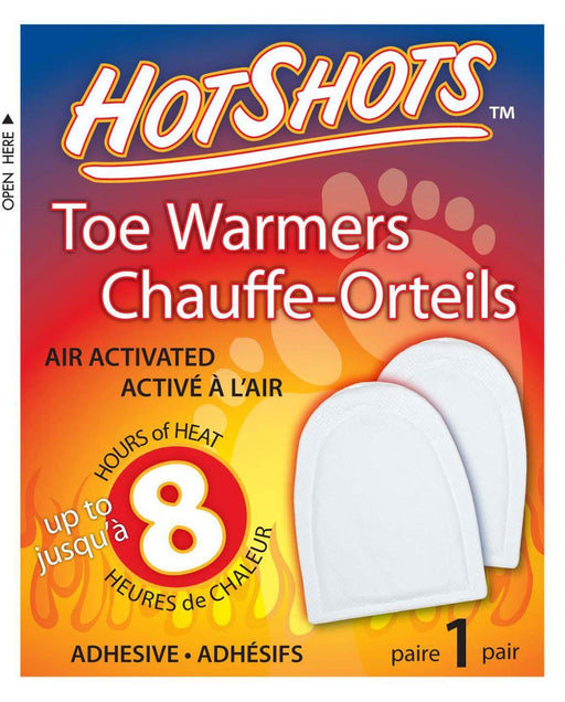 HOT SHOTS toe warmers 8hr - Mountain Cultures