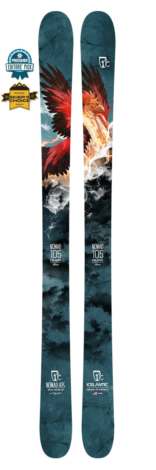Icelantic Nomad 105 Skis - 2023 - Mountain Cultures