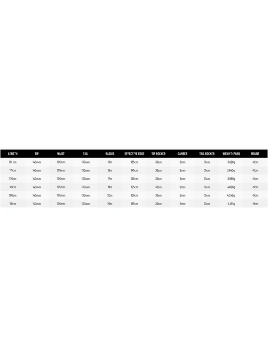 Icelantic Nomad 105 Skis 2024 - Mountain Cultures